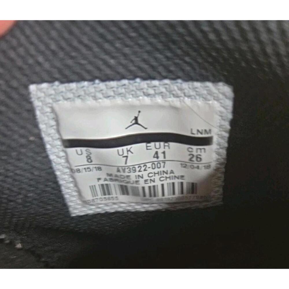 Size 8 - Jordan Legacy 312 Black Gold Patent 2018 AV3922-007 - Picture 7 of 8